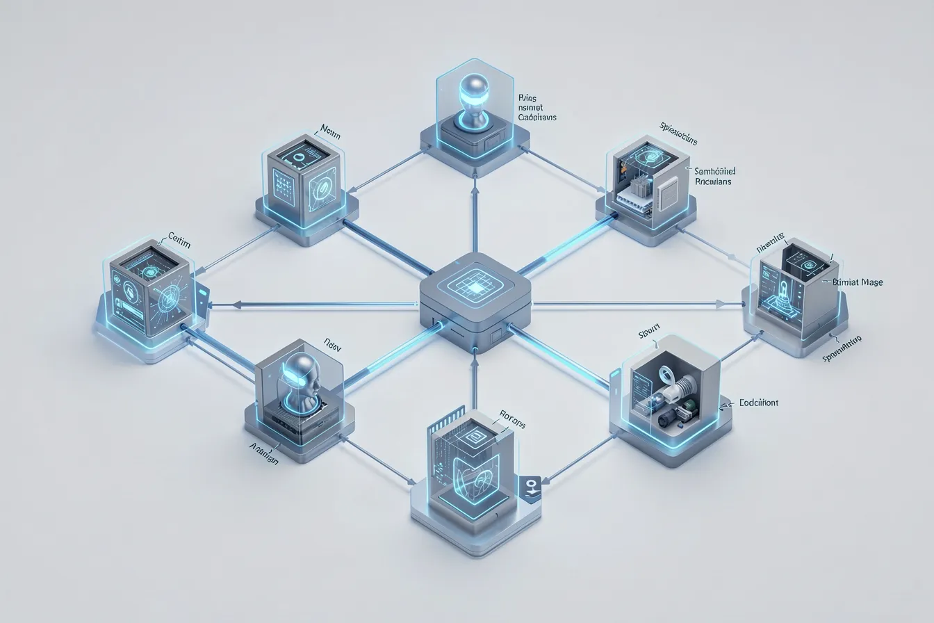 Specialized small AI models working together as a team