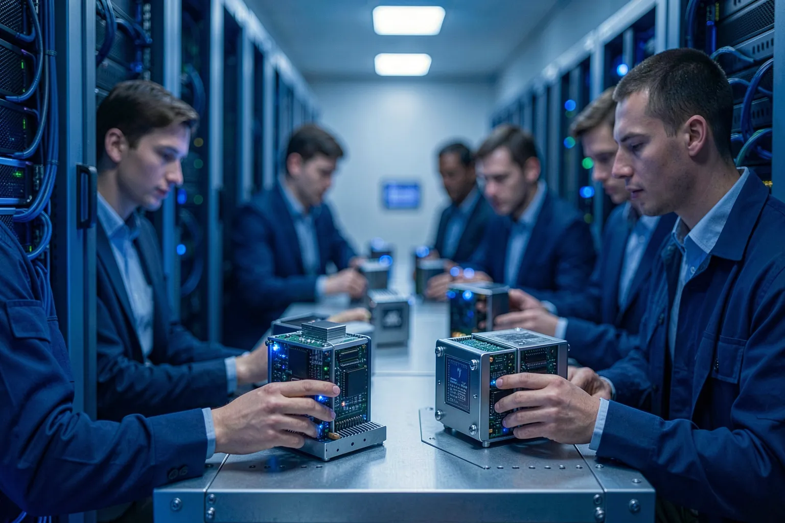 Team of specialized small AI models as a multi-agent system in the enterprise